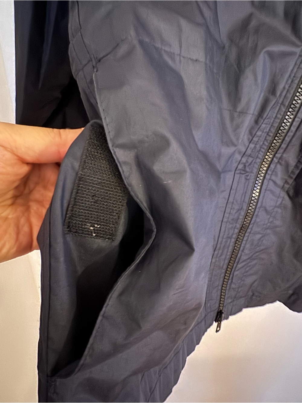 Banana Republic Men's Dark Navy Black Field Jacket with Zip Front - Picture 5 of 8